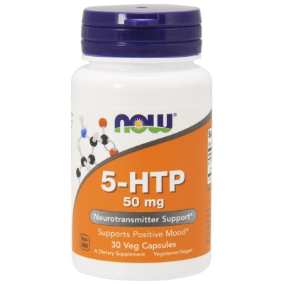 Антиоксидант NOW 5-HTP 50 мг 30 капсул