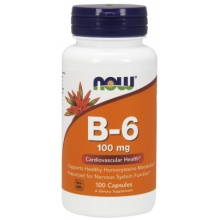 Витамины NOW Vitamin B6 100 мг 100 капсул
