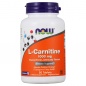 Л-Карнитин NOW L-Carnitine Tartrate 1000 мг 50 таблеток