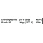 Витамины BioTech Vitamin D3 2000 IU 60 таблеток