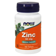 Витамины NOW Zinc Gluconate 50 мг 100 таблеток