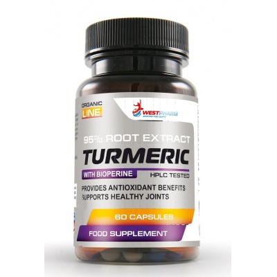 Антиоксидант WestPharm Turmeric 500 мг 60 капсул