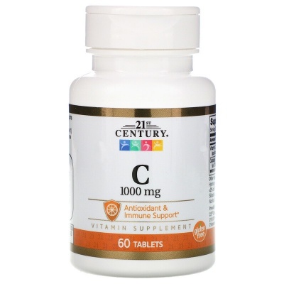 Витамины 21st Century Vitamin C 1000 мг 60 таблеток