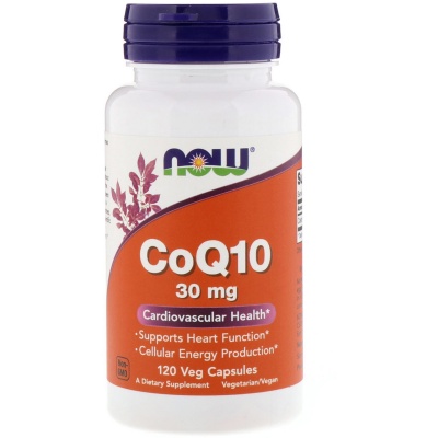 Антиоксидант NOW CoQ10 30 мг 120 капсул