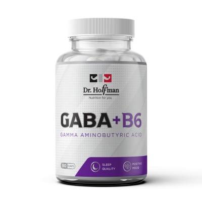 Антиоксидант Dr.Hoffman GABA +B6 500 мг 90 капсул