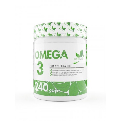 Антиоксидант NaturalSupp Omega 3 240 капс