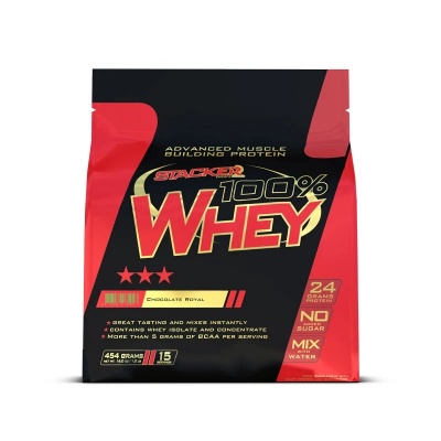 Протеин Stacker2 100% Whey 454гр