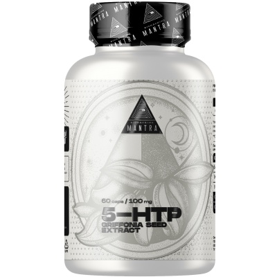 Антиоксидант Biohacking Mantra 5-HTP GRIFFONIA SEED EXTRACT  100 мг 60 капсул