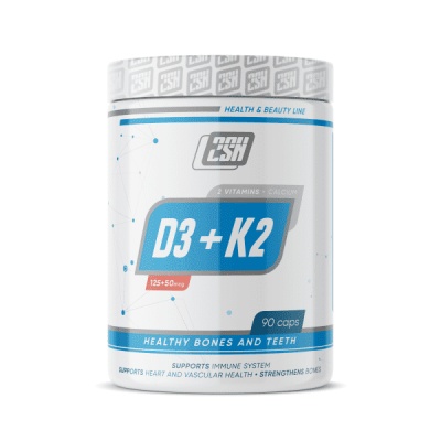 Витамин 2SN Vitamin D3+Calcium + K2 90 капсул