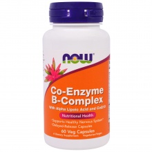 Витамины NOW Co-Enzyme B-Complex 60 капсул