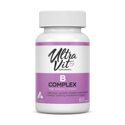 Витамины UltraVit Supplements Vitamin B Complex  90 капсул