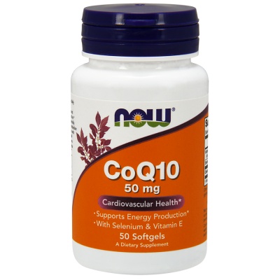 Антиоксидант NOW CoQ10 50 мг 50 капсул