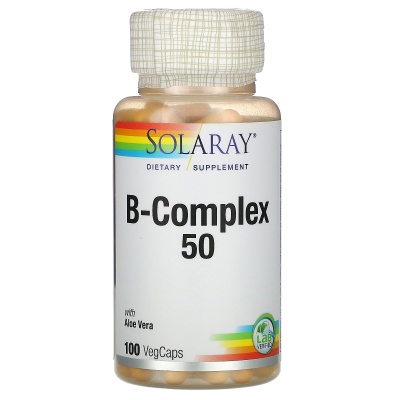 Витамины Solaray B-Complex 