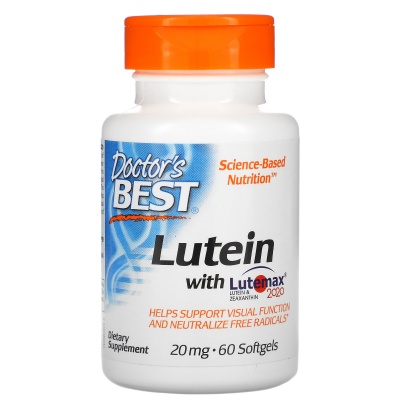 Витамины Doctor’s Best с Lutemax 2020 20 мг 60 таблеток