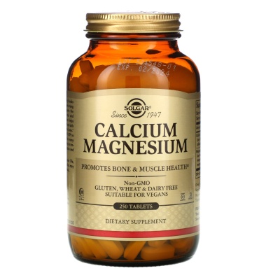 Витамины Solgar Calcium Magnesium 250 таблеток