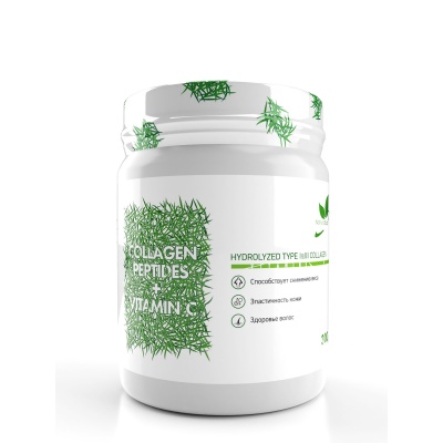 Коллаген NaturalSupp Collagen peptides+ Vitamin C  300 гр