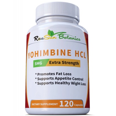 Жиросжигатель RaeSun Botanics Yohimbe HCL 120 капсул