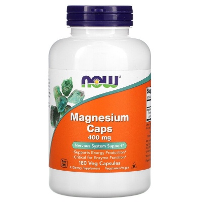 Витамины NOW Magnesium 400 мг 180 капсул