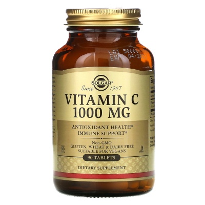 Витамины Solgar Vitamin C 1000 мг 90 таблеток