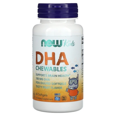 Антиоксидант NOW Omega-3 kids 60 таблеток