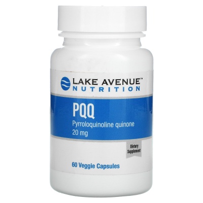 Антиоксидант Lake Avenue Nutrition PQQ 20 мг 60 капсул