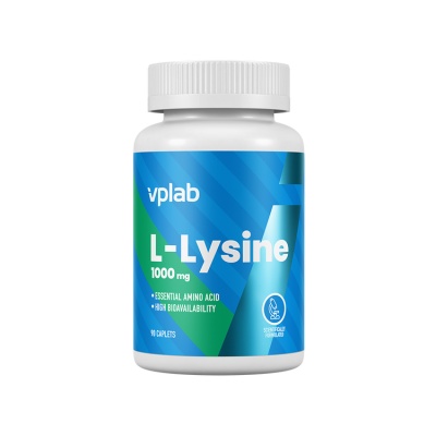 Аминокислота VP Laboratory L-Lysine 1000 мг 90 капсул