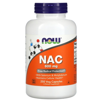 Специальный препарат NOW NAC 600 мг 250 капсул