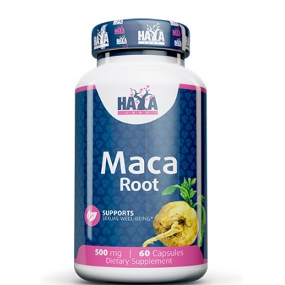 Тестобустер Haya Labs MACA 500 мг 60 капсул