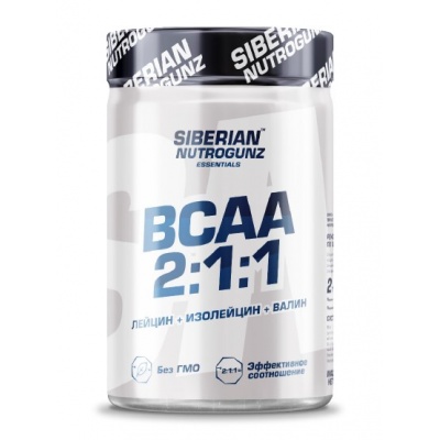 БЦАА Siberian Nutrogunz BCAA 2:1:1 225 гр