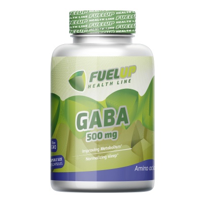 Антиоксидант FuelUP Gaba 500 мг 100 капсул