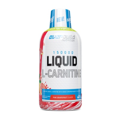 Л-карнитин Everbuild Nutrition L-Carnitine + green tea 500 мл