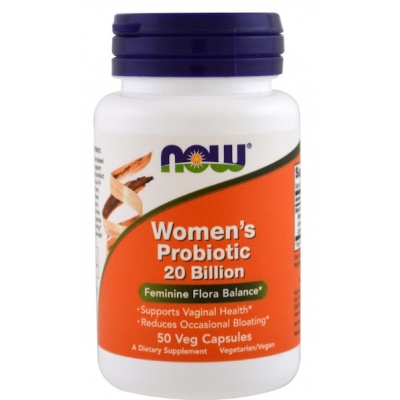 Витамины NOW Women's Probiotic 20 Billion 50 капсул