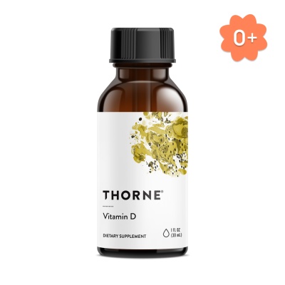 Витамины Thorne Research Vitamin D3 1000 ME 30 мл