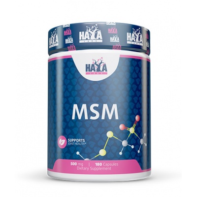 Хондропротектор Haya Labs MSM 500 мг 180 капсул