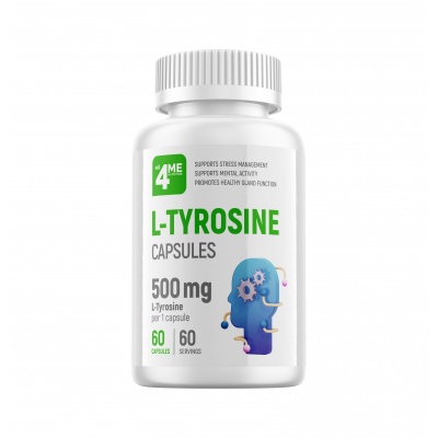 Аминокислота 4ME Nutrition L-TYROSINE 500 мг 60 капсул