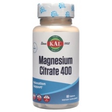 Витамины KAL Magnesium Citrate 400 60 таблеток