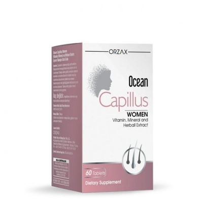 Витамины Orzax Ocean Capillus Women для роста волос  60 таблеток
