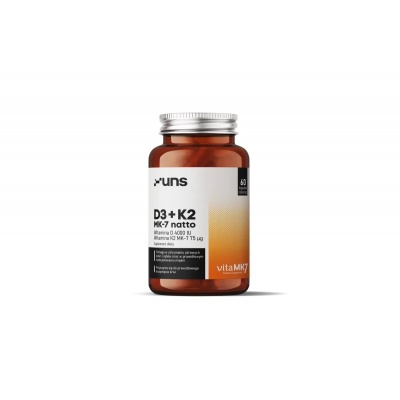 Витамины UNS Supplements VIT D3+K2 MK7 60 капсул