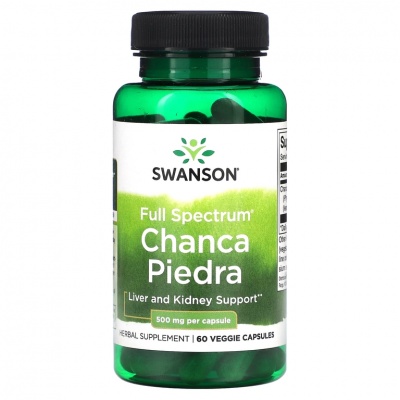 Антиоксидант Swanson Chanca Piedra 500 мг 60 капсул
