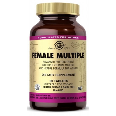 Витамины Solgar Female Multiple 60 таблеток
