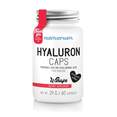 Гиалуроновая кислота Nutriversum Hyaluron WSHAPE 60 капсул