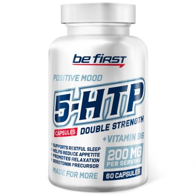 Антиоксидант Be First 5-HTP + B6 60 капсул