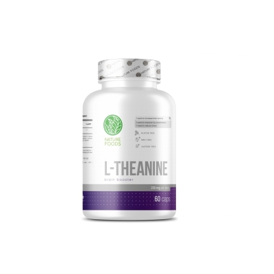 Аминокислота Nature Foods L-Theanine 200 мг 60 капсул