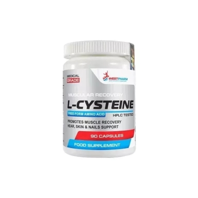 Аминокислота WestPharm L-Cysteine 500 мг 90 капсул