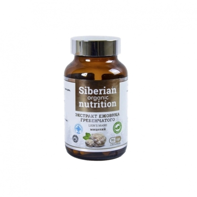 Экстракт Siberian Organic Nutrition Ежовика гребенчатого 90 капсул