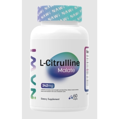 Аминокислота NAWI L-Citrulline Malate 342 мг 60 капсул