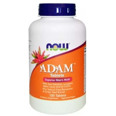 Витамины NOW Adam Men's Multi 120 таблеток