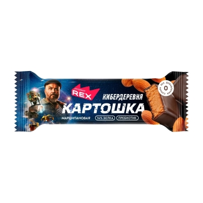 Батончик глазированый Protein Rex Daily картошка 40 гр