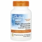 Витамины Doctor's Best Hi Abs Magnesium Lysinate Glycinate 120 капсул