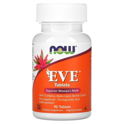 Витамины NOW Eve Superior Women's Multi 90 таблеток